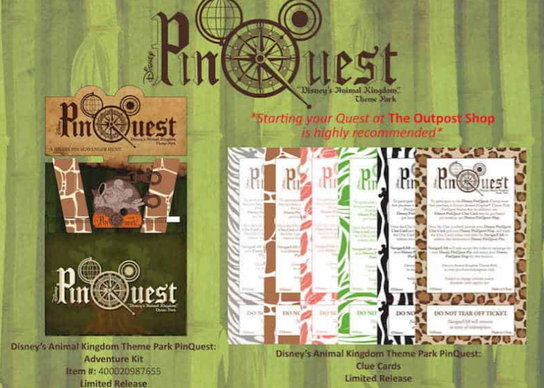 PinQuest at Animal Kingdom