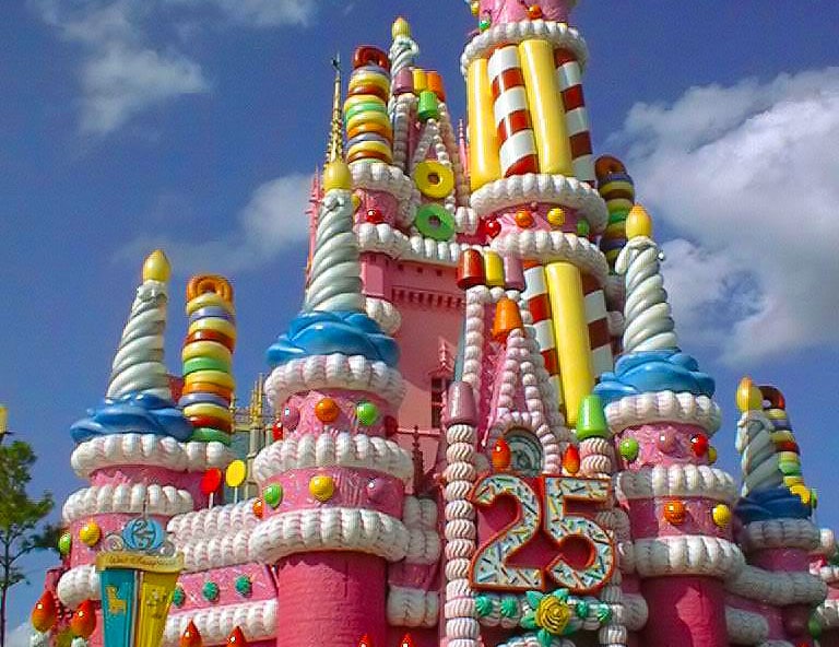 Cinderella Castle Birthday Cake