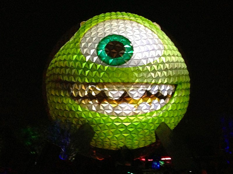 Spaceship earth Mike Wazowski