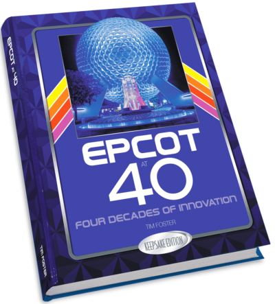 Epcot 40th Anniversary Book